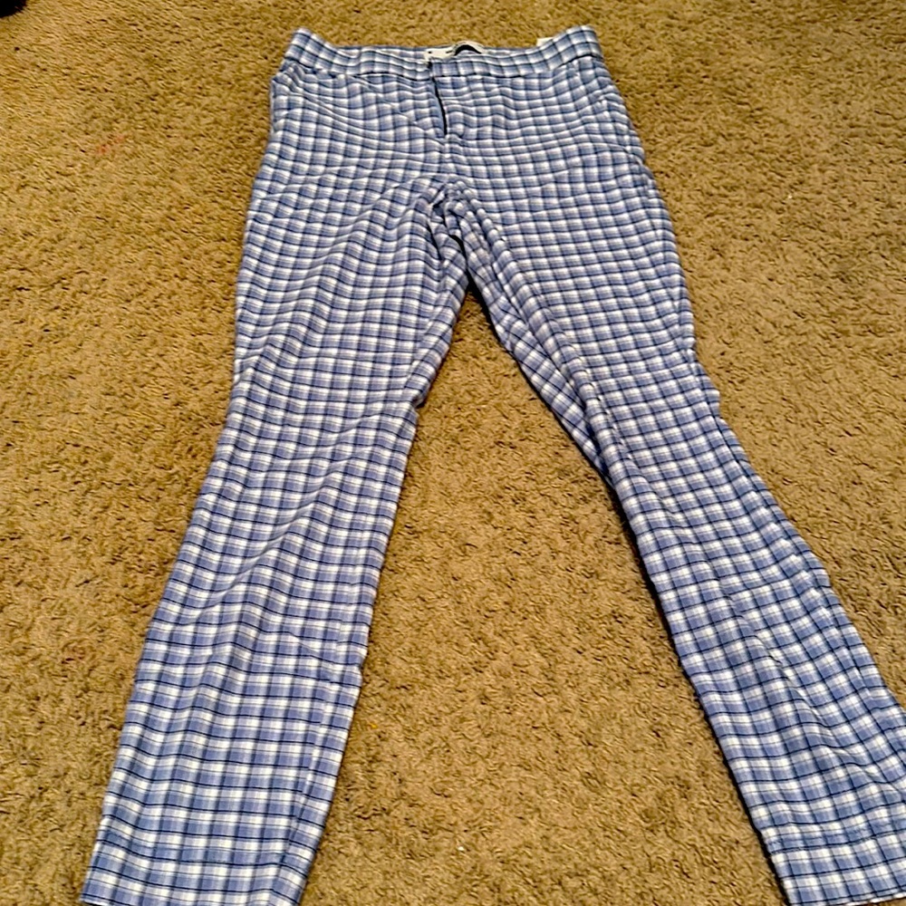 plaid pants